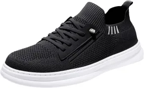 Stretch Men's Shoes Loafers & Slip-Ons Fashion Summer Autumn Men Sneakers Fly Woven Mesh Breathable Slip On