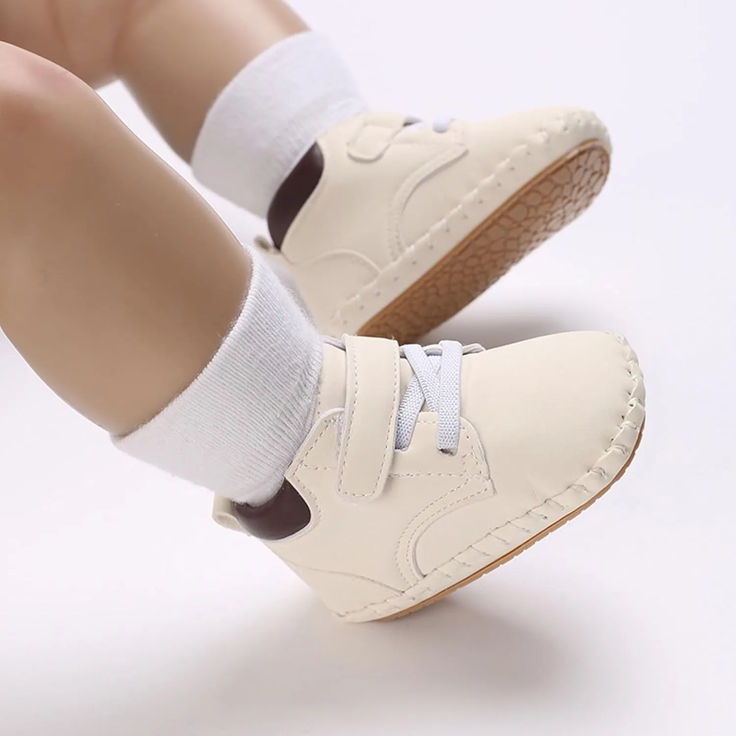 Summer Children Infant Toddler Shoes Boys and Girls Sports Flat Bottom High Top Comfortable Solid Slip on Shoes for Kids