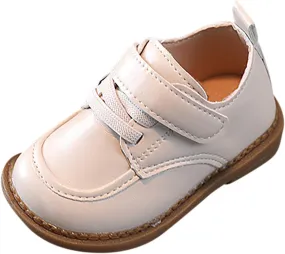 Summer Toddler Boys Casual Shoes Thick Sole Round Toe Buckle Fashion Walking Hook&Loop Style Shoes