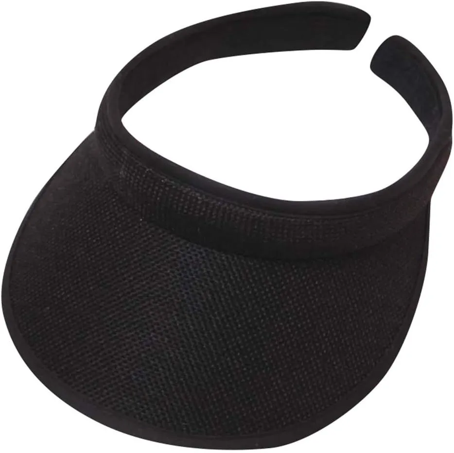 Sun Visor Hats Summer Wide Brim Clip on Beach Hat Adjustable Large Brim Cap for Women