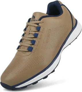 THESTRON Professional Men's Golf Shoes Lighweight Comfortable Spikeless Golf Sport Training Sneakers for Men