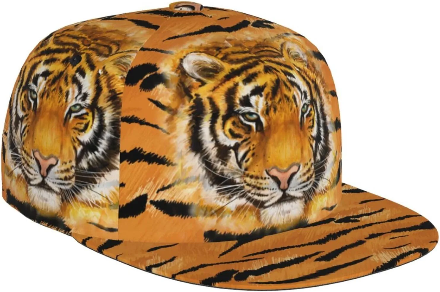 Tiger Cap Cool Baseball Hats Mens Sun Hat Adjustable Tiger Baseball Cap Tiger Animal Hats
