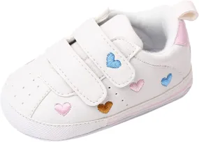 Toddler Boys Girls Flat Bottom Sports Shoes Lightweight Comfortable Double Strap Casual Sneakers for Indoor Outdoor