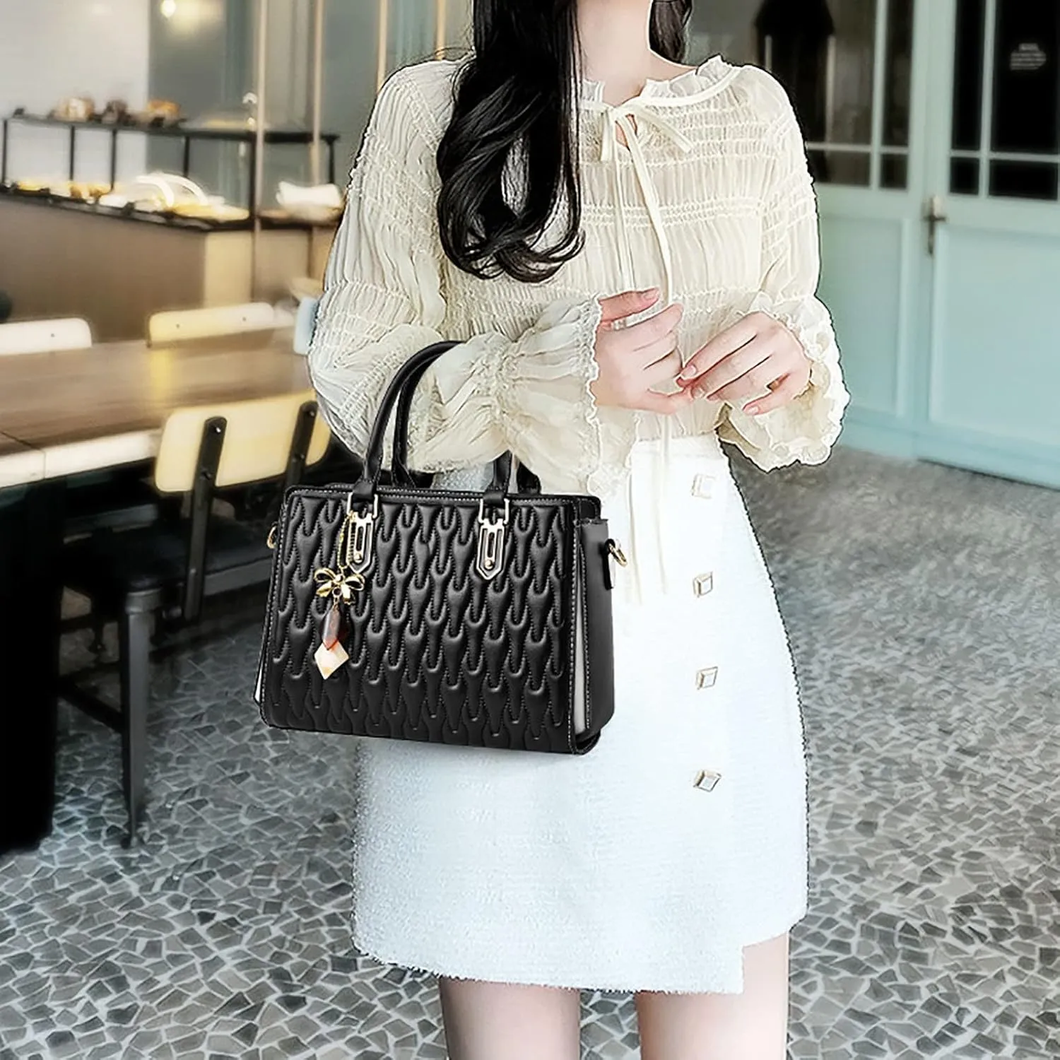 Tote Bag For Women Fashion Womens Handbags Ladies Purse Satchel Shoulder Bags Tote Leather Bag