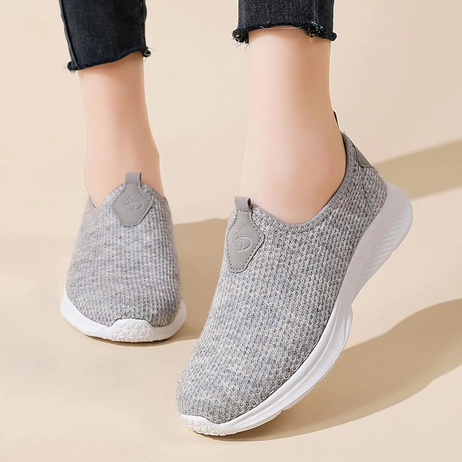 Women Running Shoes Lightweight Tennis Shoes Non Slip Running Shoes for Men Walking Women Shoes Casual Men's Fashion Sneakers Brown Tennis Shoe Cross Trainer Shoe