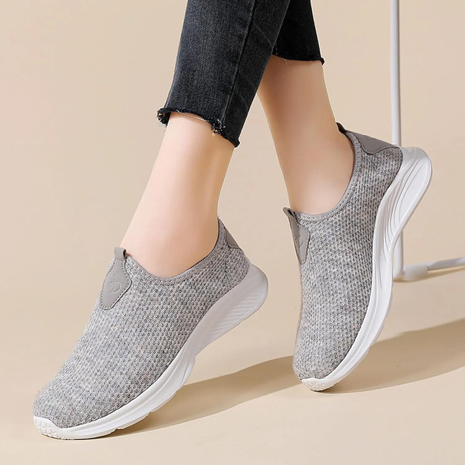 Women Running Shoes Lightweight Tennis Shoes Non Slip Running Shoes for Men Walking Women Shoes Casual Men's Fashion Sneakers Brown Tennis Shoe Cross Trainer Shoe