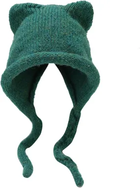 Women's Knitted Hat with Pompom Fashion Accessories for Women Western for Women Fuzzy Hats Women Men's Winter Hats & Caps
