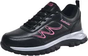 Womens Orthopedic Walking Shoes Non Slip Comfortable Breathable Workout Gym Sports Shoes Canvas Slip on Shoe