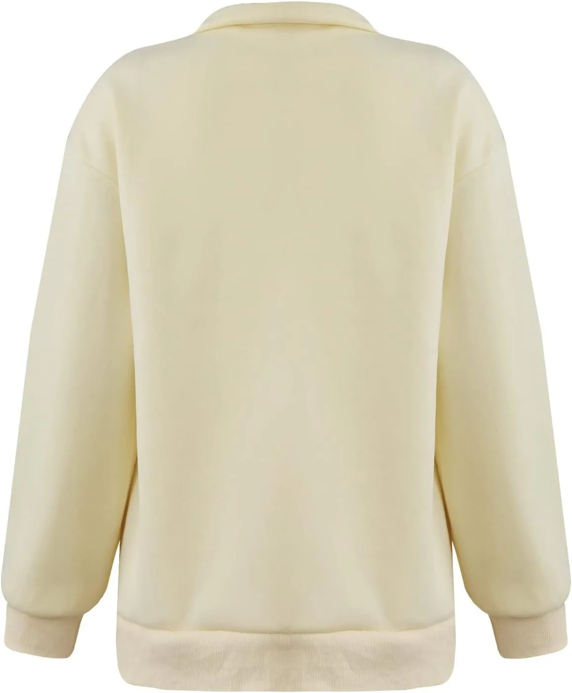 Womens Oversized Sweatshirts Hoodies Half Zip Long Sleeve Trendy Pullover Fall Fashion Outfits 2024 Y2k Clothes