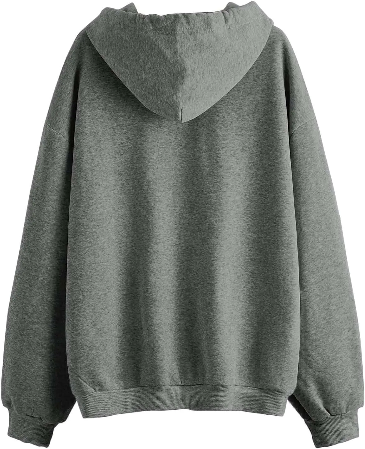 Womens Oversized Zip Up Hoodie Long Sleeve Fleece Sweatshirts Y2k Jacket 2024 Fall Outfits Fashion Clothes