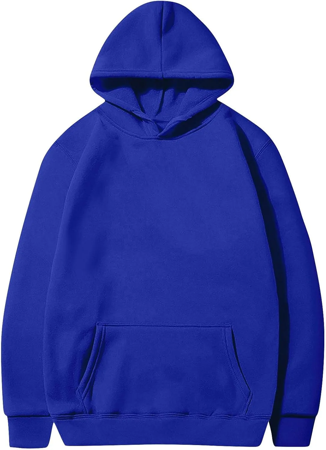 Womens Plain Hoodies Oversized Sweatshirts Pullover Fleece Sweaters With Pockets Winter Fall Outfits Y2k Clothes