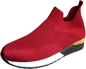 Women's Slip-on Shoes Wide Width Sneakers Hands Free Mens Running Shoes Jogging Men Shoes Casual Dress Sneakers White Tennis Shoe Trainers Shoe
