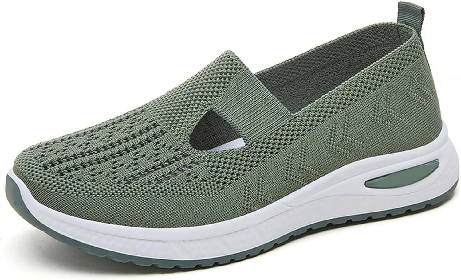 Women's Slip on Sneakers Shoes Woven Orthopedic Non Slip Work Shoes Women Wide Width Dress Casual Shoes Wedge Sneakers Waterproof Tennis Shoe Cross Trainer Shoe