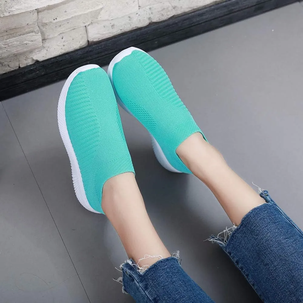 Womens Slip on Walking Shoes Comfort Lightweight Running Shoes for Women Loafers Dressy Casual Shoes Black Sneakers Black Tennis Shoe Casual Loafers