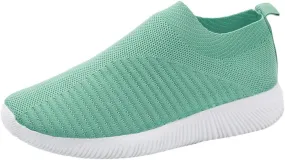 Womens Slip On Walking Shoes Lightweight Breathable Non Slip Running Shoes for Men Arch Support Dressy Casual Shoes Chunky Sneakers Steel Toe Tennis Shoe Loafers Shoe
