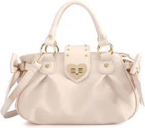 Womens Sweet Lolita Handbags Fashion Ladies Handbags & Shoulder Bags PU Leather Crossbody Bags Top handle Bags