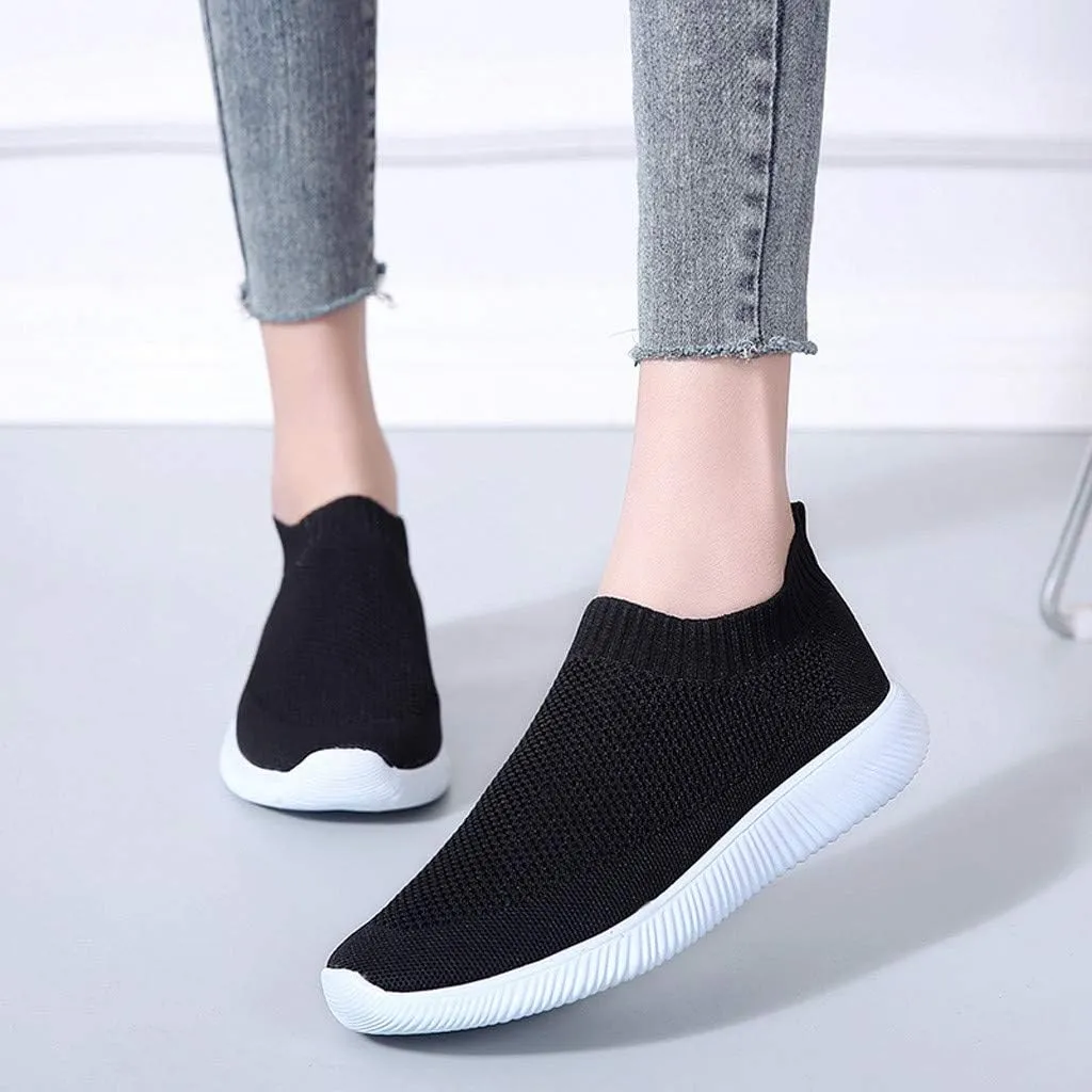 Women's Walking Shoes Arch Support Non Slip Walking Shoes Women Fashion Dress Casual Shoes Waterproof Sneakers White Tennis Shoe White Loafers
