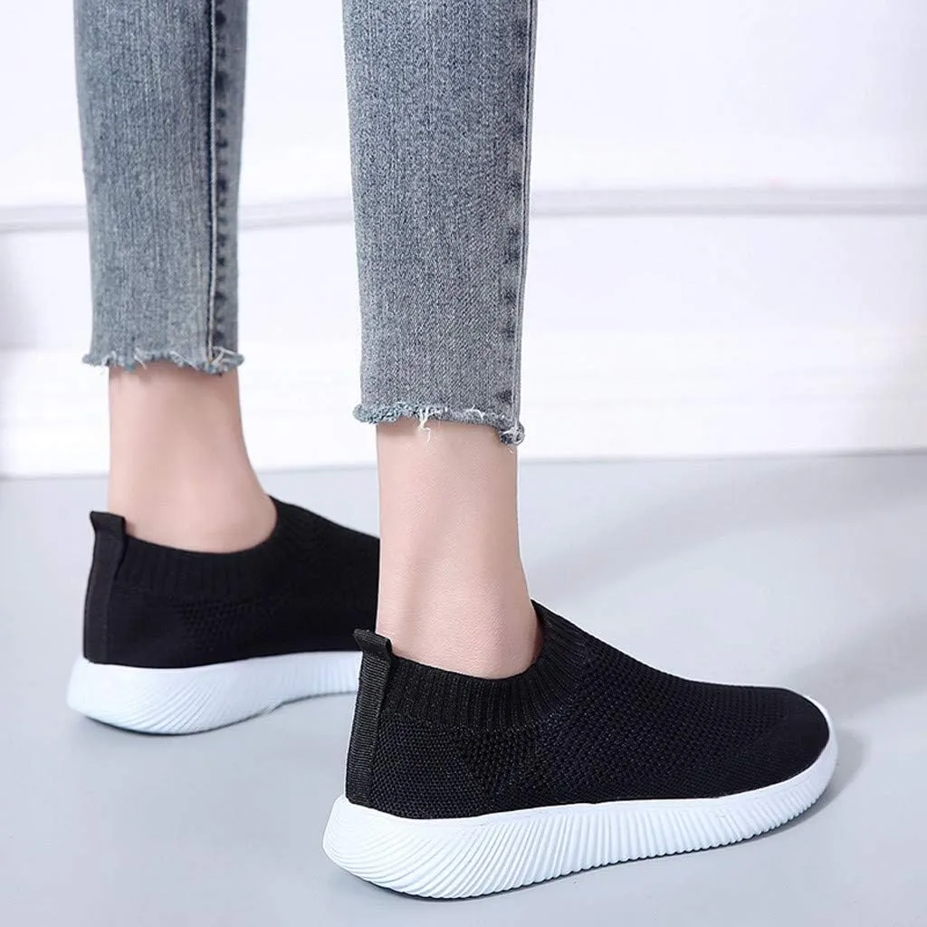 Women's Walking Shoes Arch Support Non Slip Walking Shoes Women Fashion Dress Casual Shoes Waterproof Sneakers White Tennis Shoe White Loafers