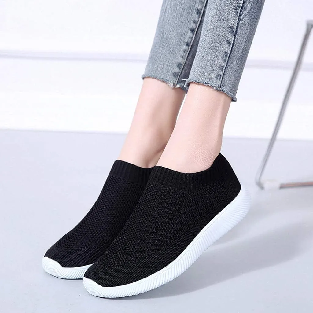 Women's Walking Shoes Arch Support Non Slip Walking Shoes Women Fashion Dress Casual Shoes Waterproof Sneakers White Tennis Shoe White Loafers