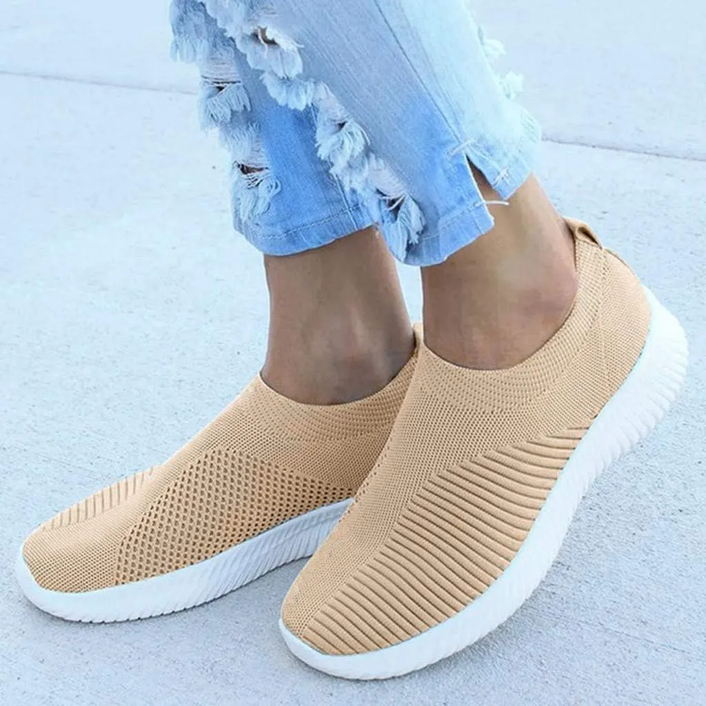 Women's Walking Shoes Cushion Comfortable Breeze Shoes Running Shoes for Women Lightweight Men's Casual Shoes Wedge Sneakers Brown Tennis Shoe Trainers Shoe