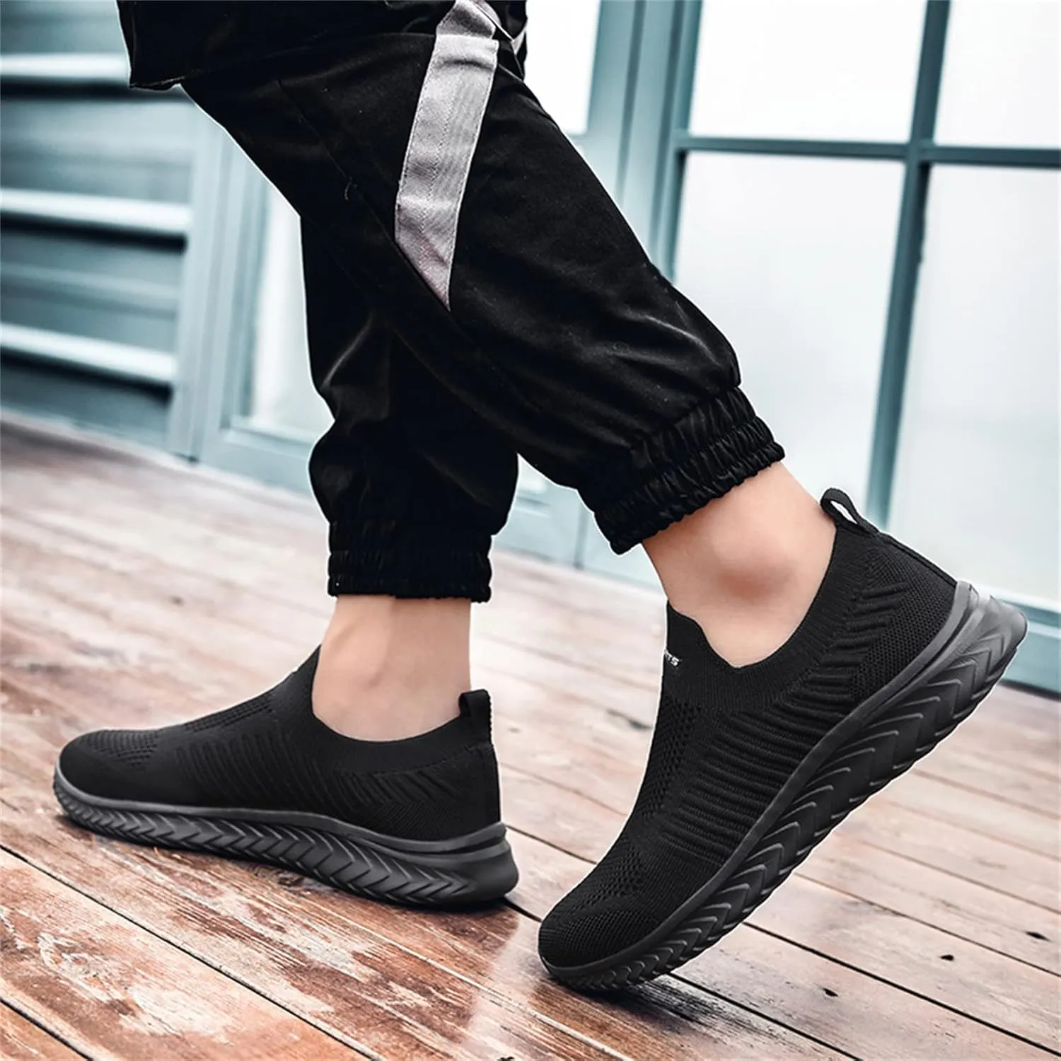 Women's Walking Shoes Cushion Comfortable Breeze Shoes Running Shoes for Women Lightweight Men's Casual Shoes Wedge Sneakers Brown Tennis Shoe Trainers Shoe