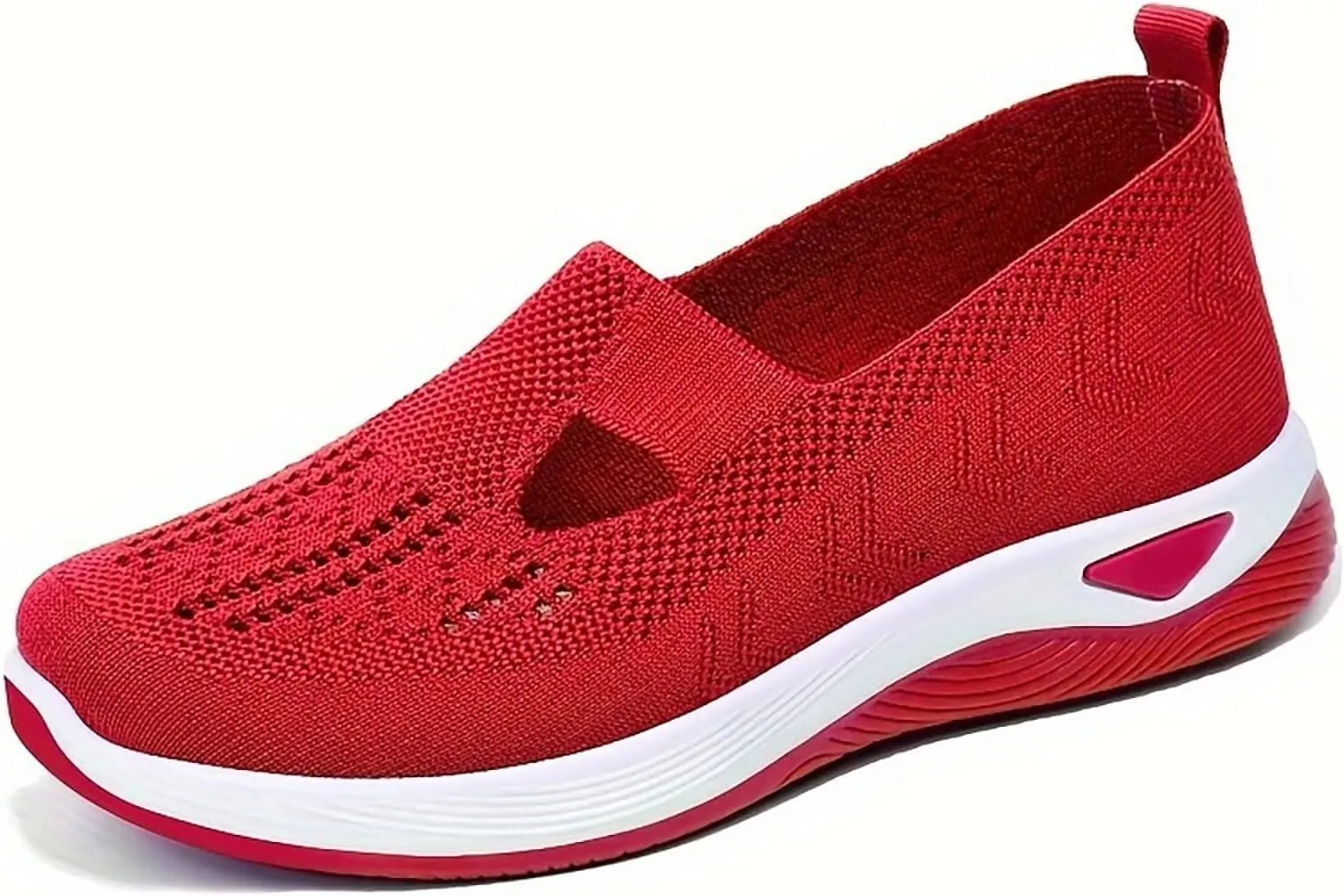 Women's Woven Orthopedic Breathable Soft Shoes Womens Running Shoes Arch Support Shoes Dressy Casual Wedge Sneakers Tennis Shoe Loafers Dress Shoe