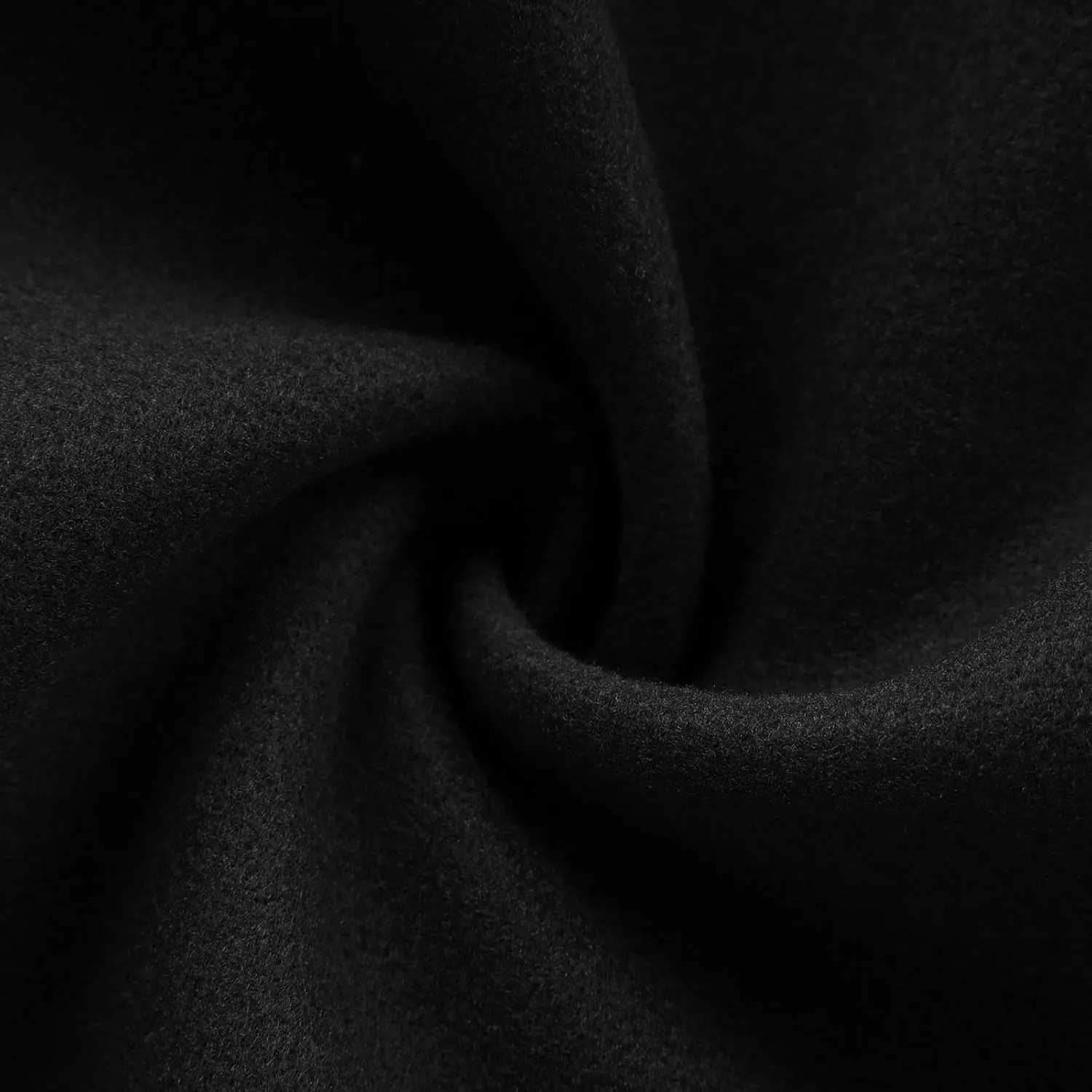 yardsong Wool Blend Coats for Men Faux Fur Lapel Collar Double Breasted Winter Jackets Slim Fit Outerwear with Pockets