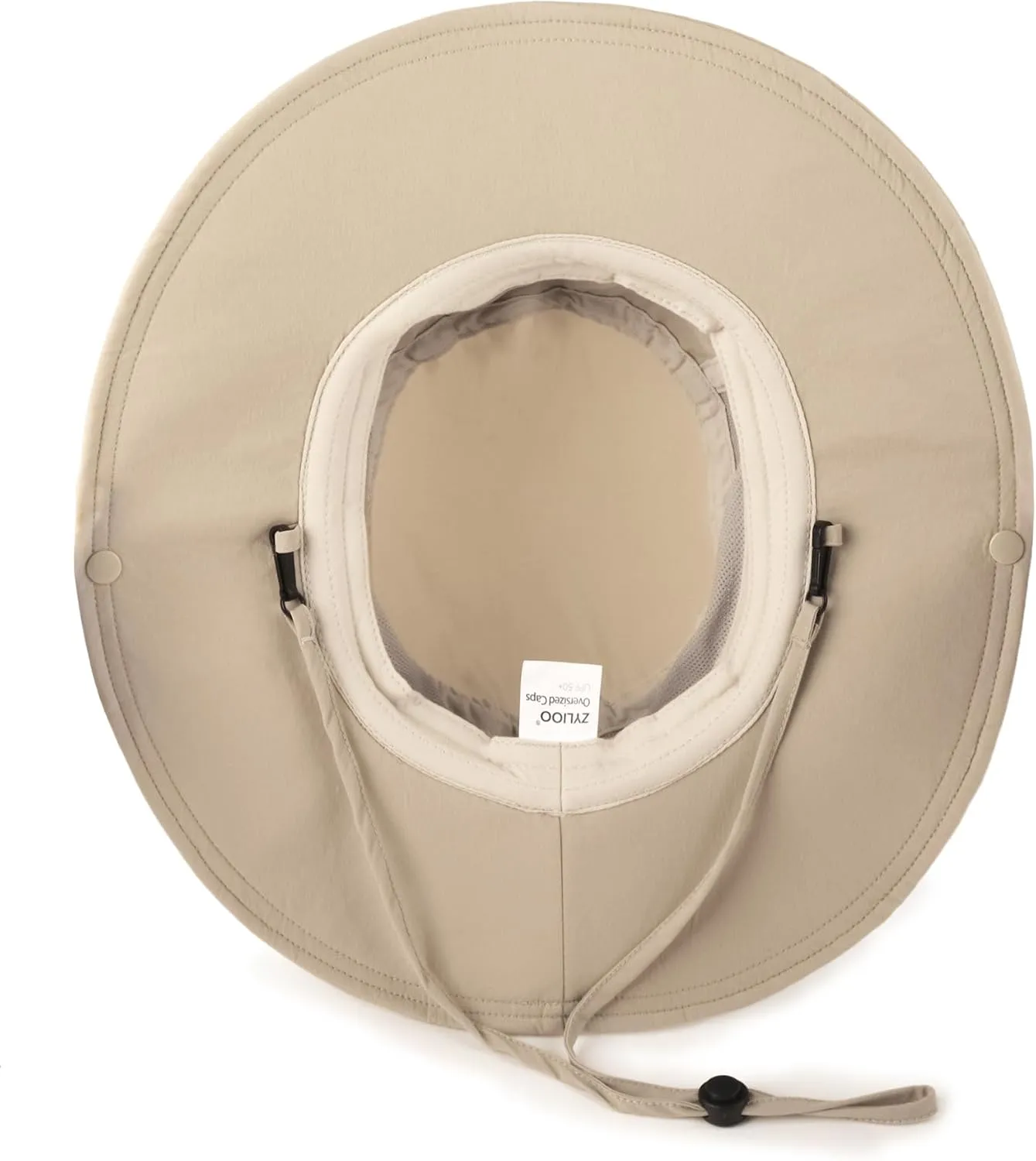 Zylioo 3XL/2XL/XL/L/M UV Boonie Sun Hat,Oversize Quick Dry Breathable Fishing Hats,UPF Cool Summer Hats with Strap