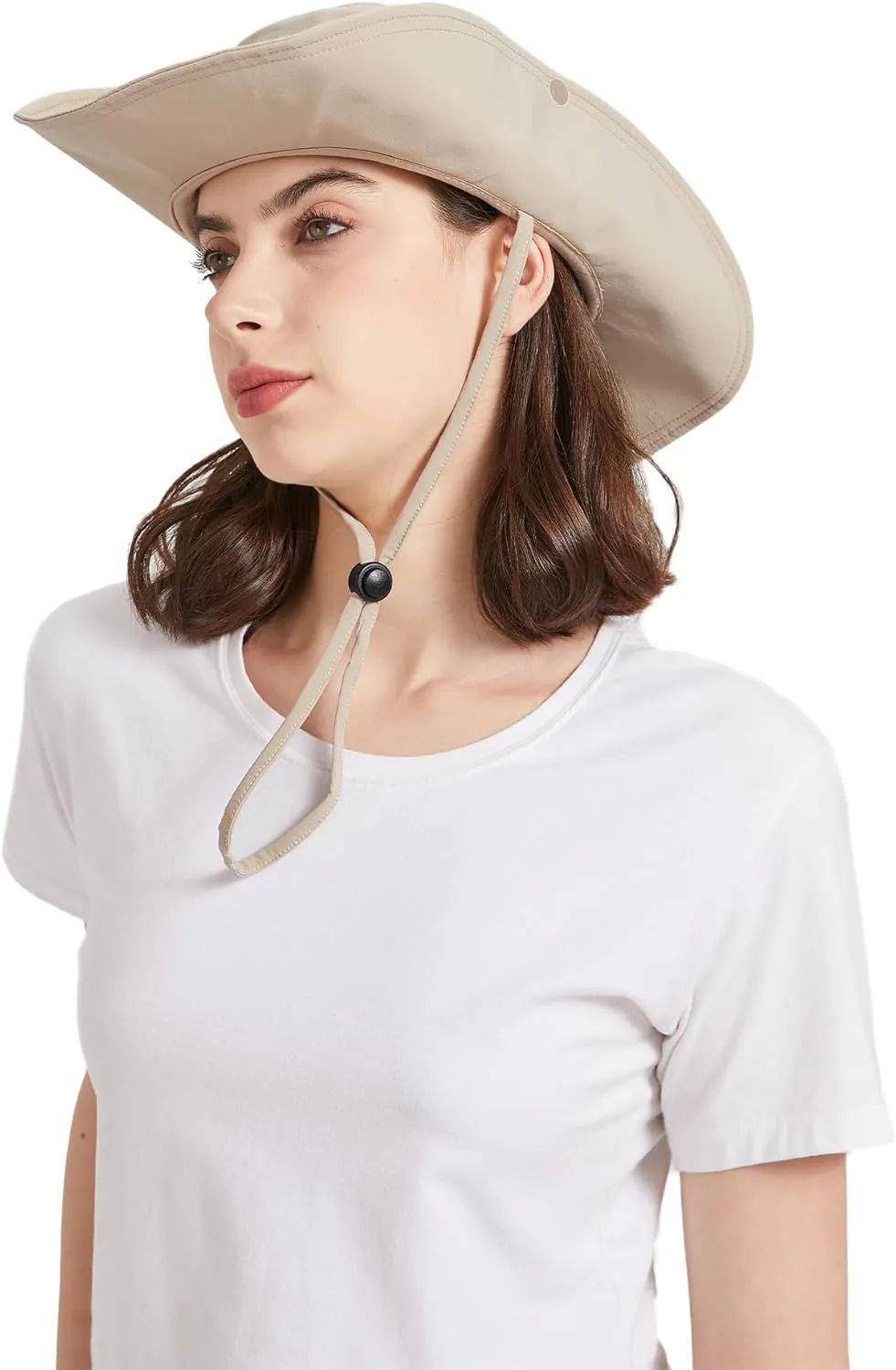Zylioo 3XL/2XL/XL/L/M UV Boonie Sun Hat,Oversize Quick Dry Breathable Fishing Hats,UPF Cool Summer Hats with Strap
